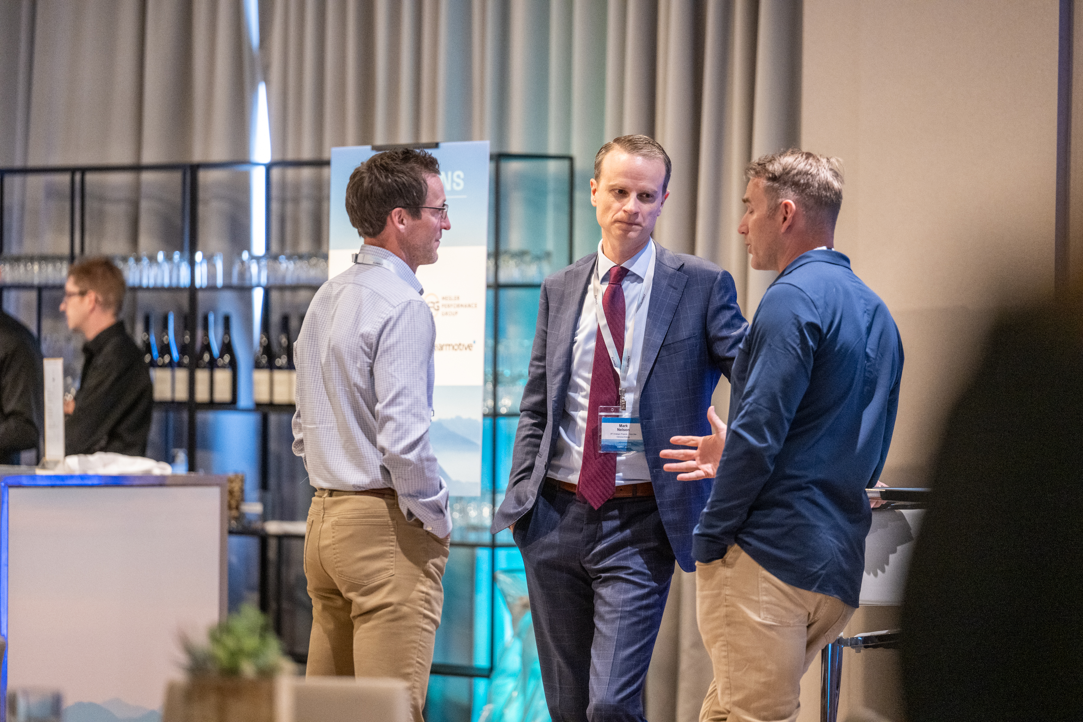 Champions Summit 2025 — attendees in conversation